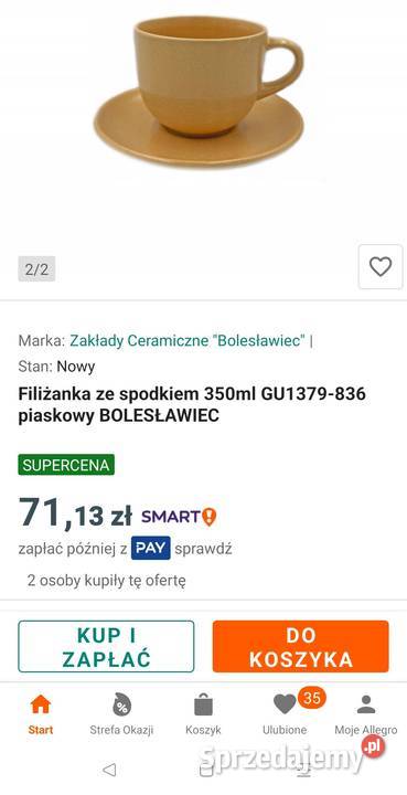 Zestaw Ceramika Bolesławiec Bielsko-Biała