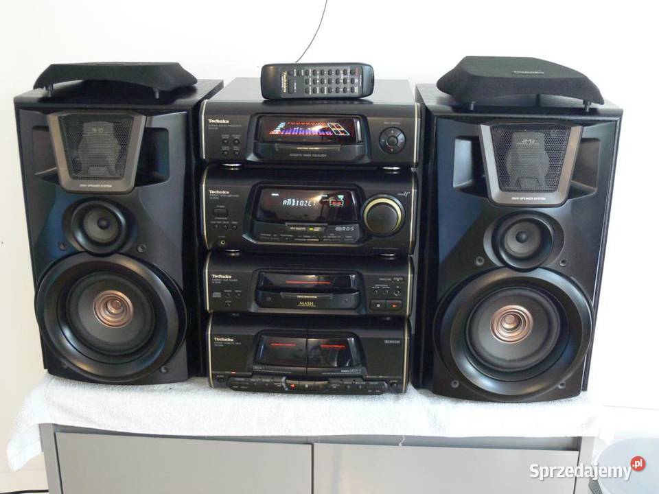 Wieża Technics SAEH50 pilot kolumny WYSYŁKA Jasło