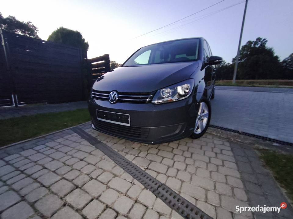 VW Touran bezwypadkowy przygotowany do Van / Minibus Drogomyśl