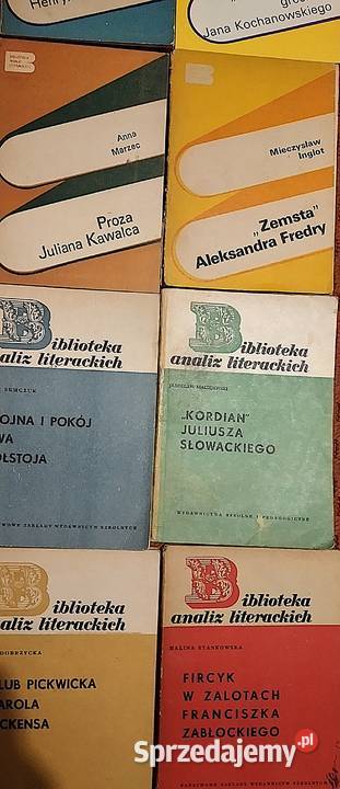 opracowania lektur szkolnych Bukowno