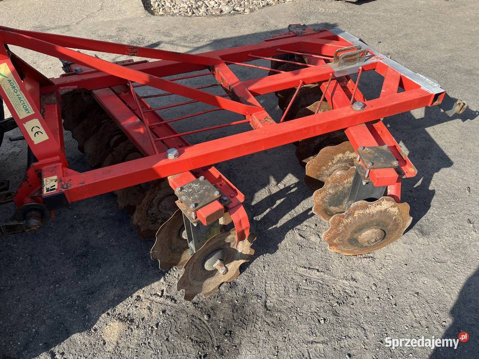 Brona talerzowa talerzówka Agro Factory 2x9 nieuszkodzony wielkopolskie Kalisz