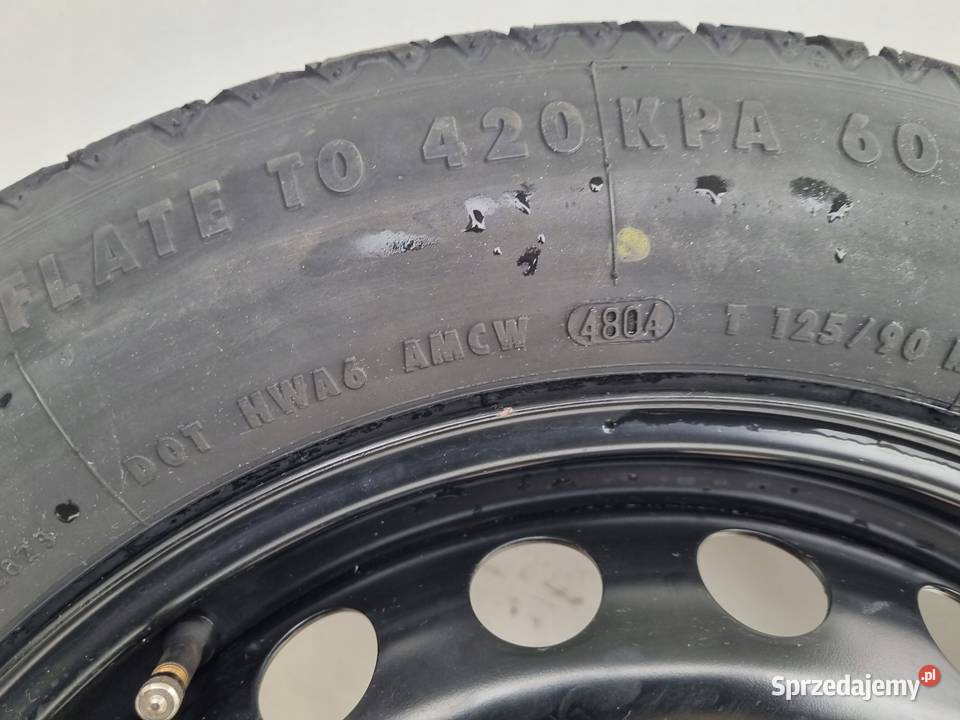 KOŁO DOJAZDOWE Mercedes CLK W209 dojazdówka Chełm