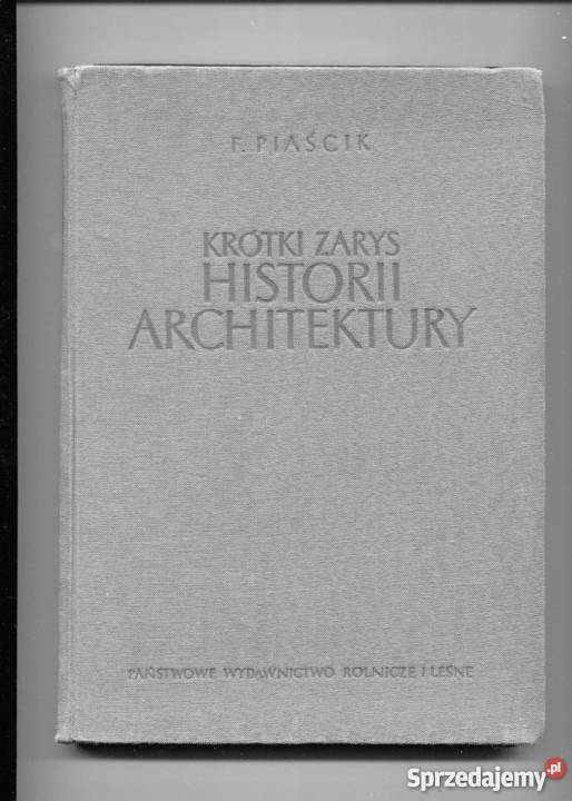 Krótki zarys historii architektury Szczecin sprzedam