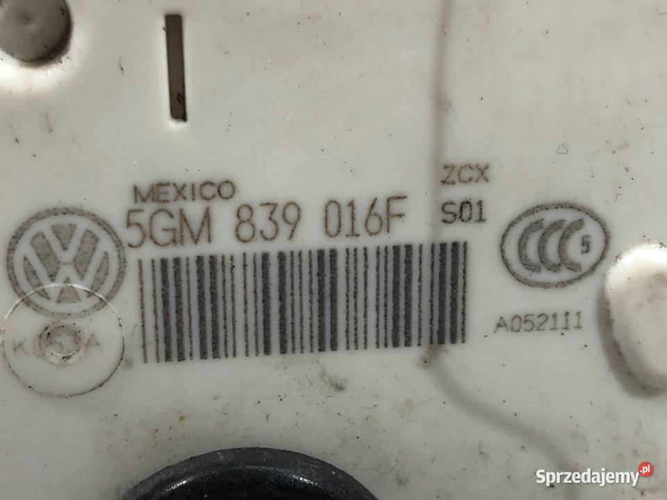 ZAMEK DRZWI PRAWY TYŁ VW GOLF VII Hatchback osobowe Zamki, wkładki i kluczyki