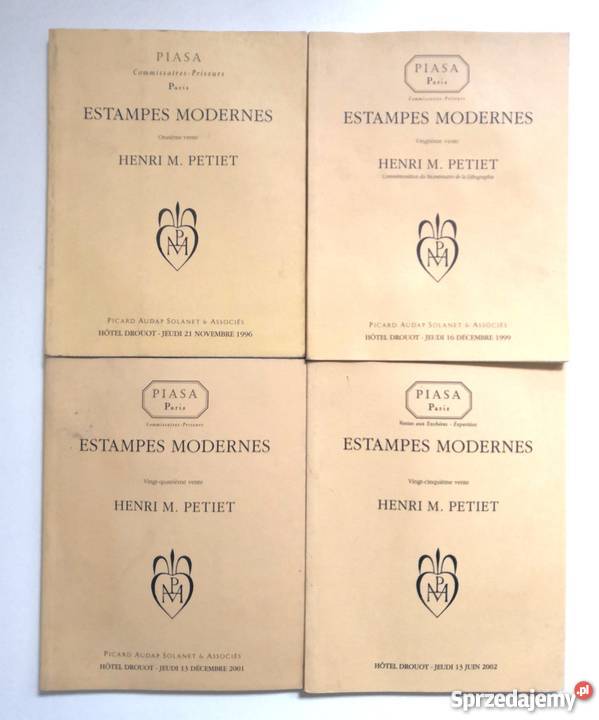 Katalogi aukcyjne PIASA 19962010 Poznań