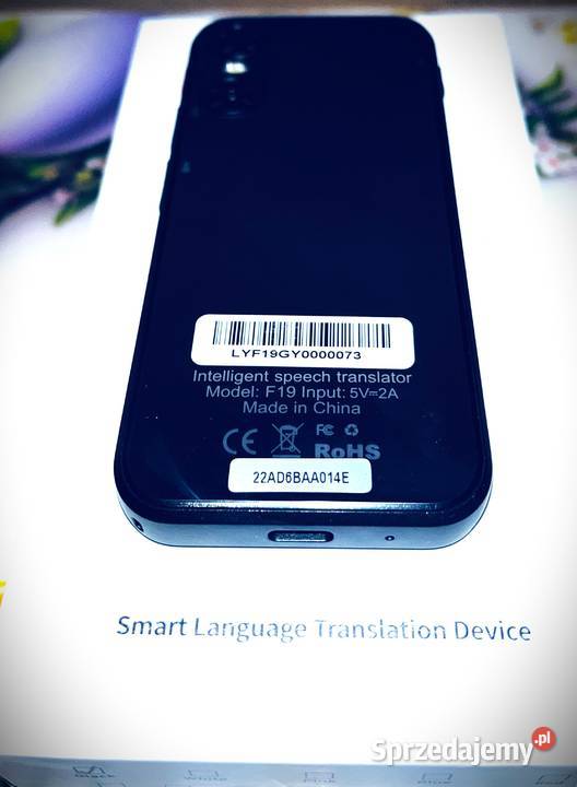 Nowy Translator Elektroniczny AI F19 Tłumacz mazowieckie Szydłowiec