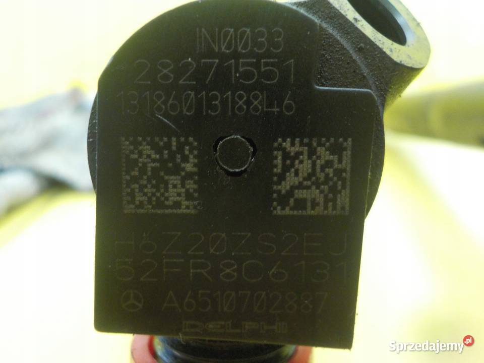 MERCEDES W204 22 CDI 14r 204 651911 wtrysk osobowe Suków