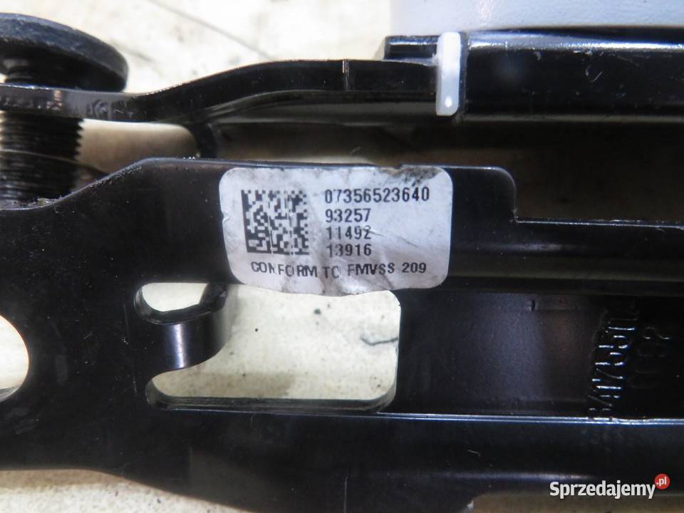 REGULACJA WYSOKOŚCI PASA FIAT 500X 7356523640 sprzedam