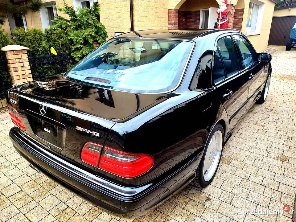 Mercedes E55 AMG kompressor354 530Nmzamiana podlaskie Wasilków