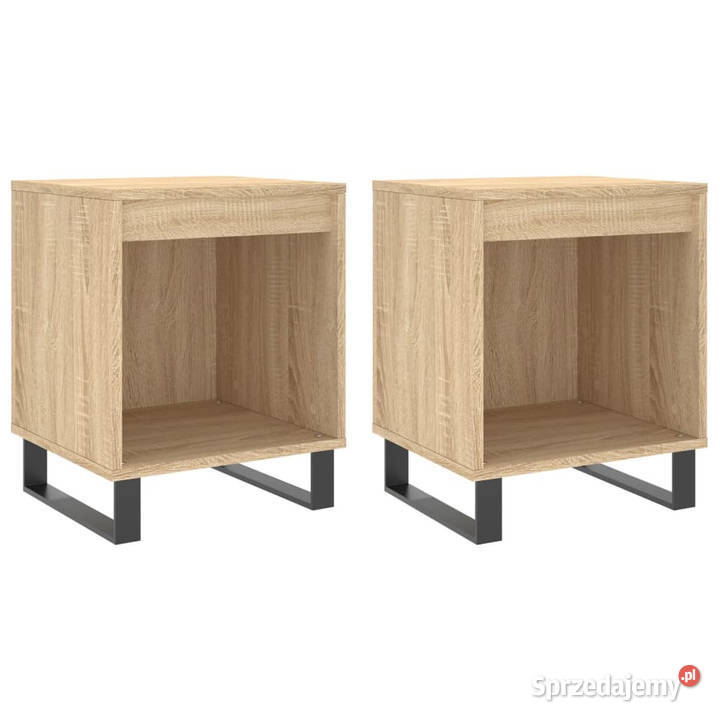 Szafki nocne 2 dąb sonoma 40x35x50 WM830739