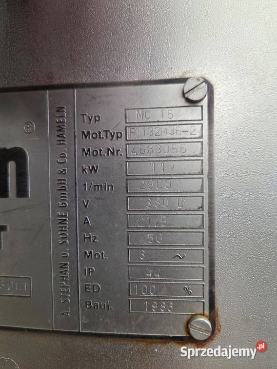 Stephan MC 15 Mikrokuter Emulgator wielkopolskie