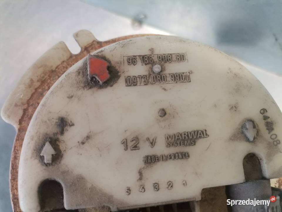 PEUGEOT 406 20 16V POMPA PALIWA 9618890880 osobowe Nowy Sącz