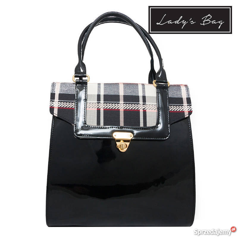 Elegancka listonoszka w kratkę SEKA Nowość 2015 Rzeszów