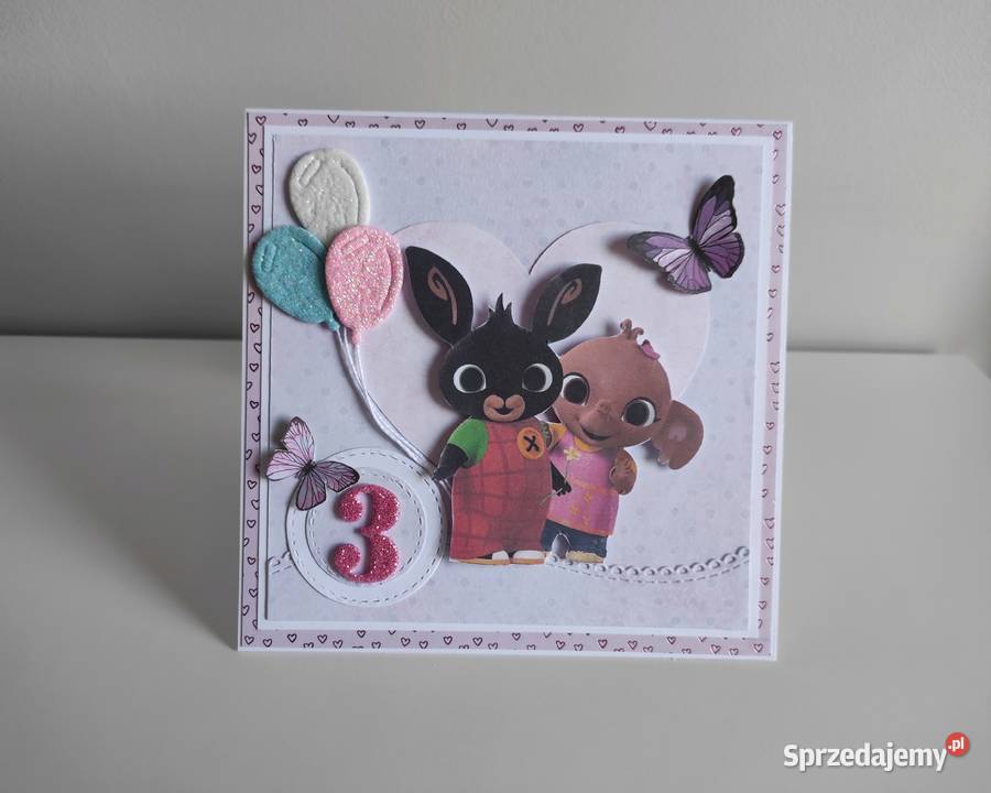 Kartka okolicznościowa ręcznie robiona na sprzedam