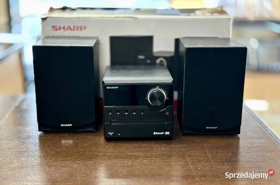 Wieża stereo Sharp XLB512BR Komplet Elbląg