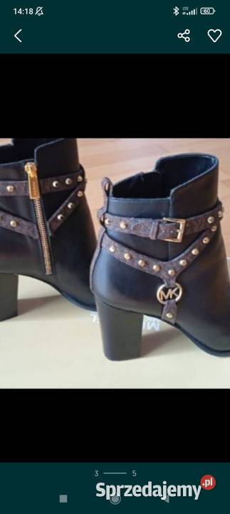 Buty skórzane Michael Korsrozmiar 40 Jasieniec