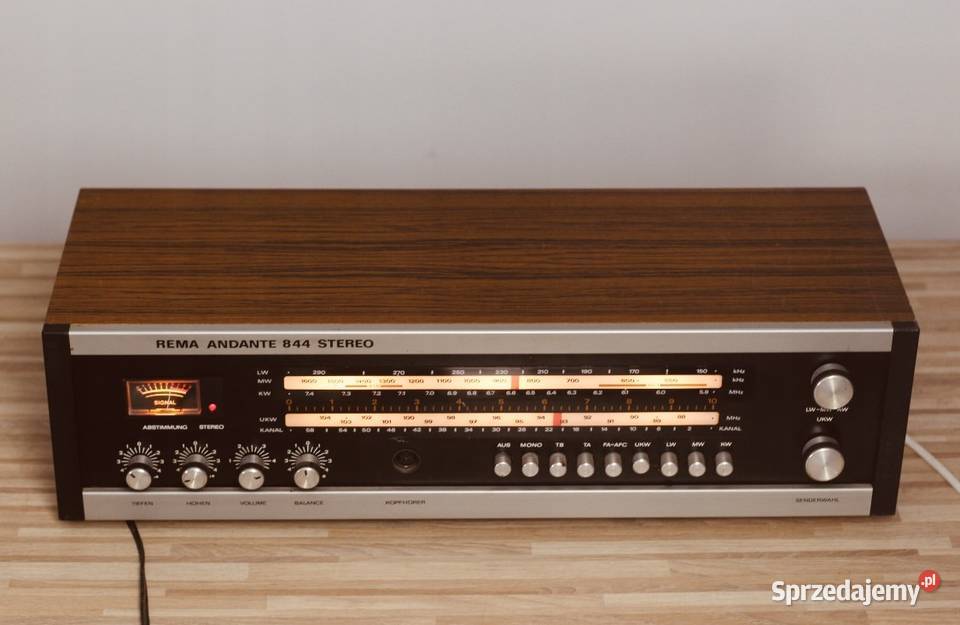 Radioodbiornik Rema Andante 844 Stereo Grupa