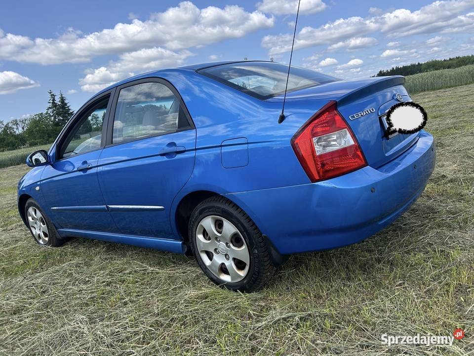 Kia CERATO 16d początku w jednych rękach SALON diesel wielkopolskie Poznań