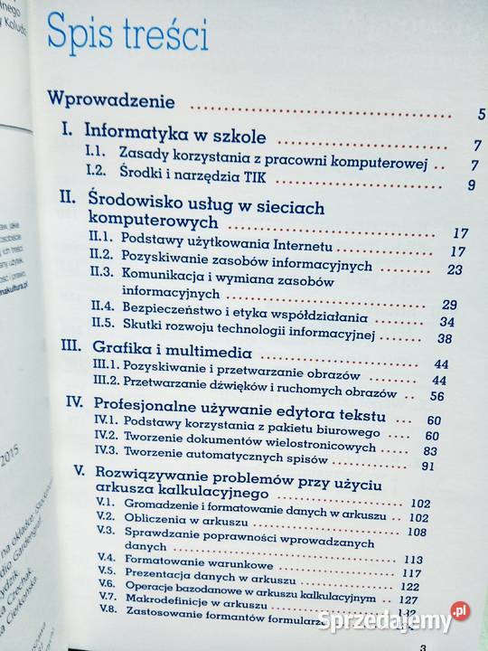 Informatyka nie uczniów outlet wyprzedaż Antykwariat mazowieckie Warszawa