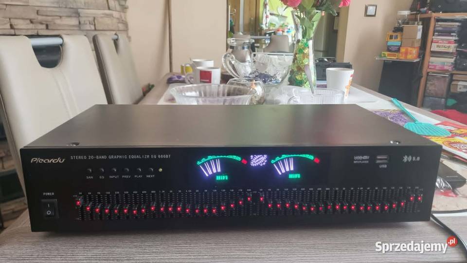 Korektor 40 pasm 2x20Band Bluetooth USB EQ 666BT łódzkie Warta
