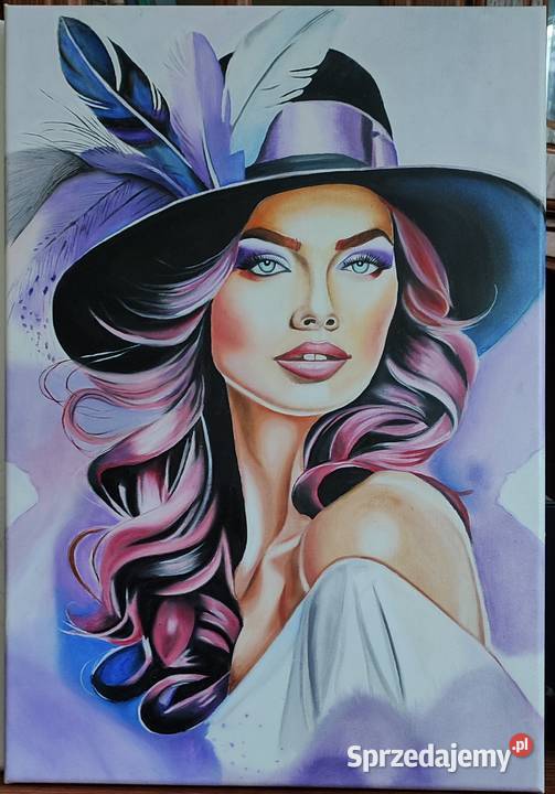 portret kobiety 7 Malarstwo Warszawa