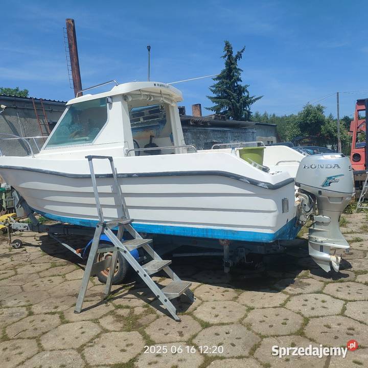 Łódź motorowa clear liner 595 honda 50 czyeros Hajnówka