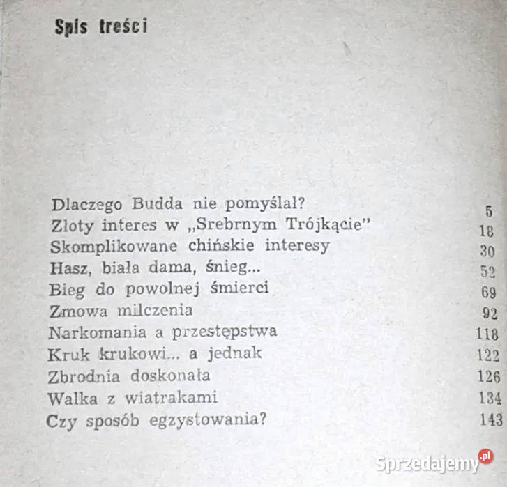 Narkotyki Jan Rogala Chełm sprzedam