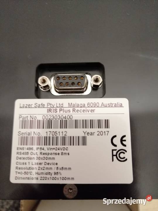 LAZER SAFE IRIS PLUS RECEIVER mazowieckie Warszawa