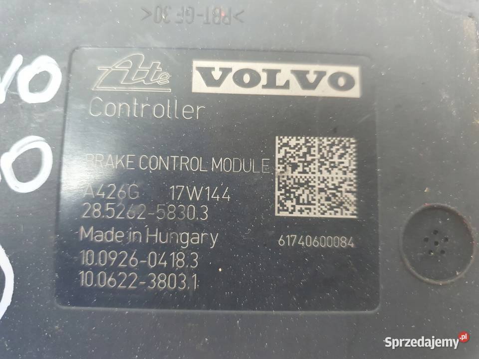 Volvo S60 II XC60 POMPA ABS hamulowa Sterownik Układ ABS i ESP Chełm