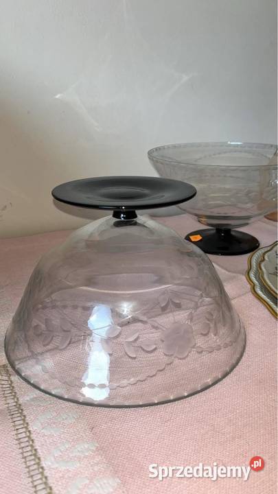 Patera miska ze szkła kryształowego Gdańsk sprzedam