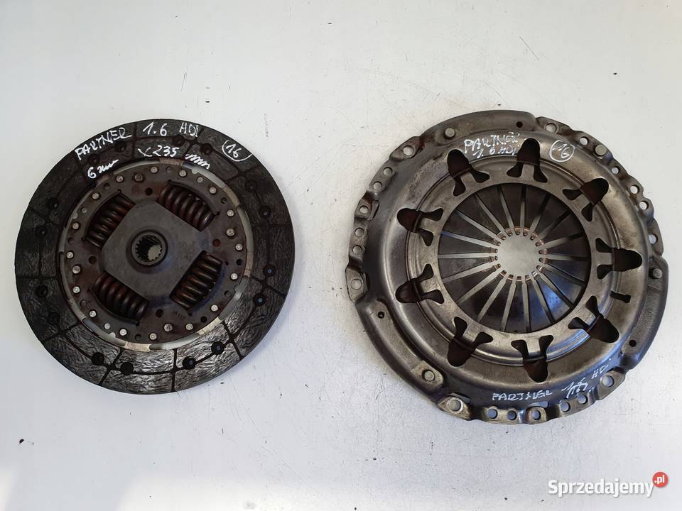 Peugeot Partner 16 HDI DOCISK TARCZA sprzęgło osobowe Chełm