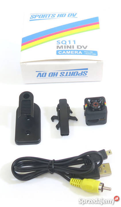 Nowa Mini Kamera SQ11 FULL HD 1080p 12MP na Ruch wielkopolskie Poznań