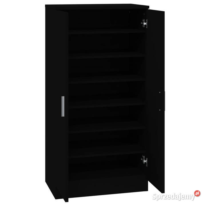 Szafka na buty czarna 55x35x108 materiał Warszawa