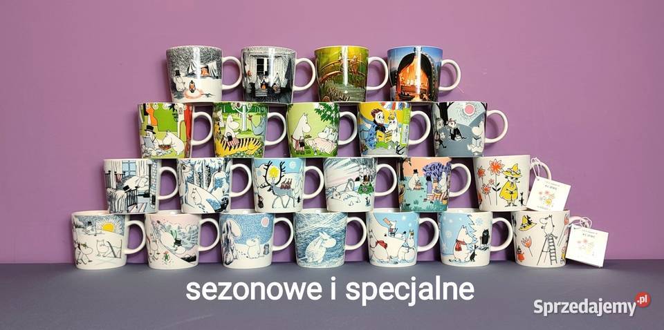 MUMINKI pojemnik z naklejką Edycja SPECJALNA Pozostałe małopolskie