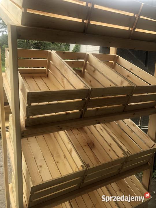 Regał do spiżarni sklepowy ekspozytor 133x65x200 Chełmża