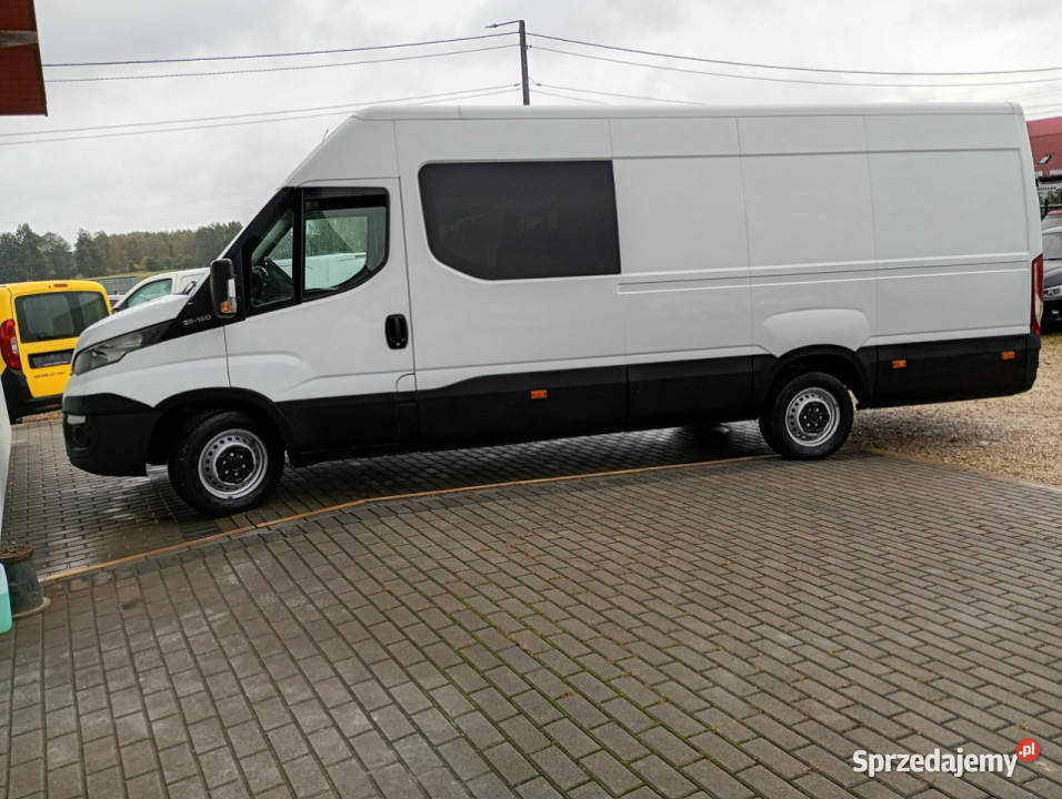 Iveco Daily 35S16 V brygadówka doka 7osób maxi komputer pokładowy Chełm Śląski