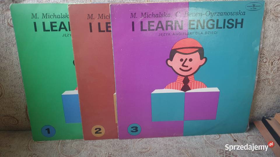 3 Płyty winylowe Język angielski dzieci M