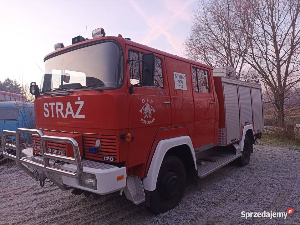 Magirus Deutz Straż 4x4 Stan tech IGŁA Rok produkcji 1981 opolskie Nysa sprzedam