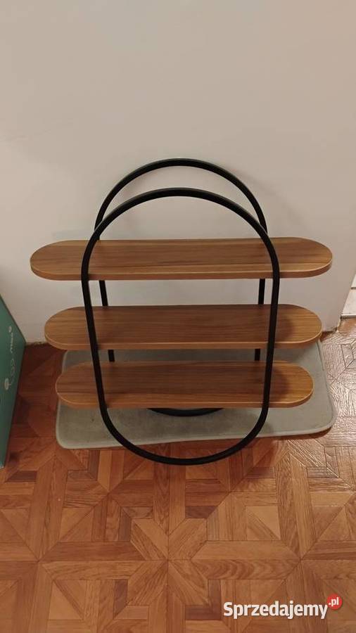 Półka wisząca z Jysk metal i melamina Półki Ruda Śląska