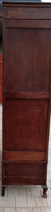 Elegancka poniemiecka 2drzwiowa szafa ubraniowa Dom i Ogród Brzeg