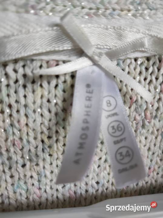 sweter z kieszeniami kardigan długi ciepły sprzedam