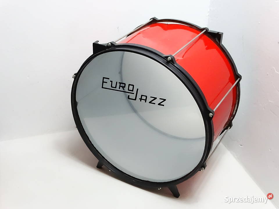 Czerwony Bęben Basy Centrala Instrument Muzyczny Biłgoraj