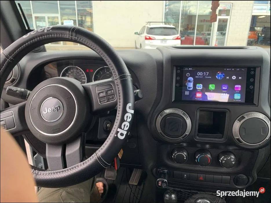 Radio android 12 Jeep chrysler dodge wifi usb Ożarowice