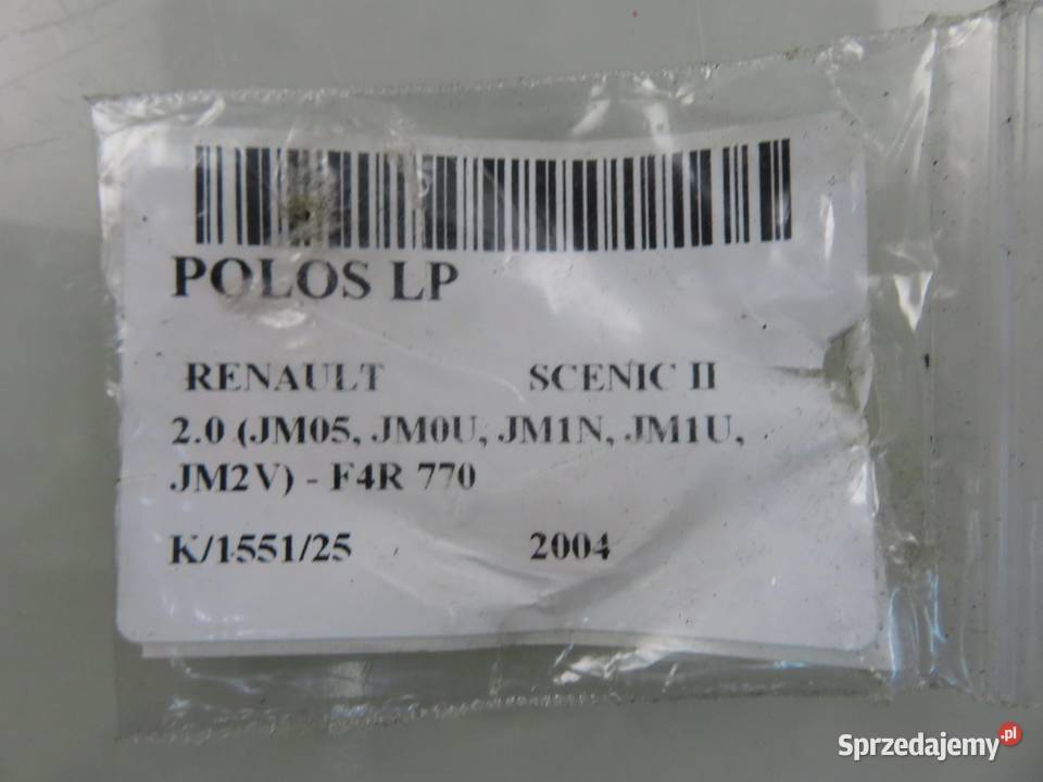 PÓŁOŚ LEWA PRZEDNIA RENAULT SCENIC II 20