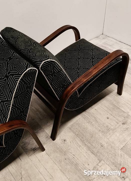 fotel fotele art deco vintage lata 50te design sprzedam