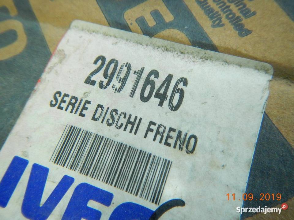 TARCZE HAMULCOWE TYŁ IVECO DAILY III 9907 ASO