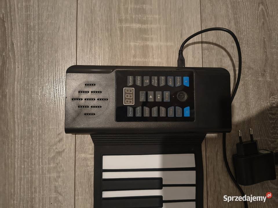 Silikonowe pianino rool up piano mazowieckie