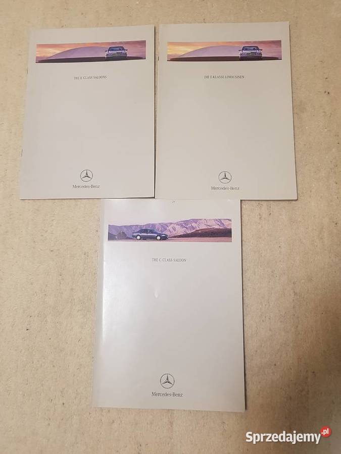 katalogi Mercedes W210 W 202 Gdańsk