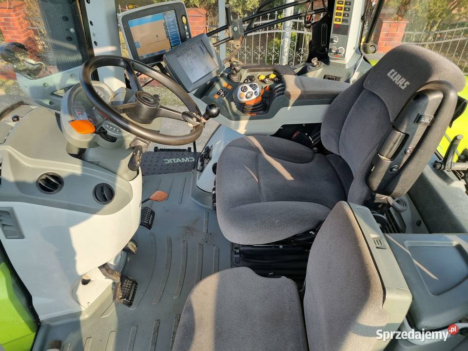 Claas Axion 870 Cmatic Cebis WOM TUZ Nawigacja Amortyzacja kabiny Przedecz
