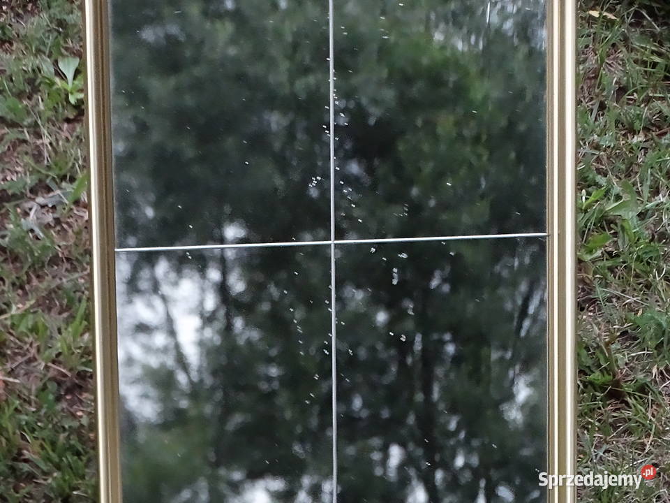Lustro ścienne vintage z podziałem szprosami Biłgoraj sprzedam